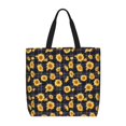 thumbnail image 1 of Fotbe Royal Blue Plaid Sunflower Bolsa Tote con Estampado para Mujer, Bolsos con Cremallera, Bolsa de Hombro Casual de Gran Capacidad con Bolsillos Internos, 1 of 7