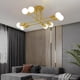 thumbnail image 2 of Lámpara de techo empotrada, accesorio de iluminación, decoración para el Oro Zulema Lámpara de techo, 2 of 7