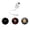 3 Projection Films+Night Light Projector, variant on HD Smart Dynamic 5D Topacme Holographic Night Light Projector,Plug and Play HD 2-in-1 Galaxy Star Projector,360 Rotating, USB Powered