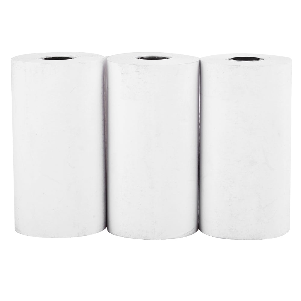 Fdit Printer Paper,3PCs Thermal Paper Printing Machine Accessories Waterproof 56MM for Peripage Printer,Thermal Printer Paper
