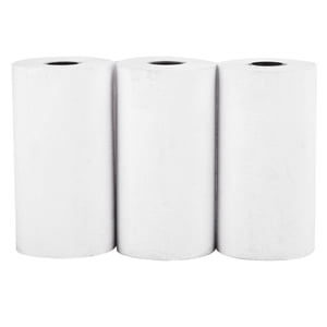 Fdit Papier à imprimer,3PCs Papier Thermique Printing Machine Accessoires Étanche 56MM pour imprimante Peripage, papier d'impression thermique