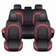 thumbnail image 7 of Car Seat Cover Full Set for Toyota Corolla 1994-2019,Seat Covers for Cars,Automotive Seat Covers for SUV(Black&Red), 7 of 7