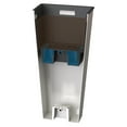 thumbnail image 3 of The HC Companies Cascade 15" Square Self Watering Flower Planter Pot, Black Onyx, 3 of 6