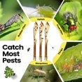 thumbnail image 5 of GJX 16 Rolls Fly Paper Strips,Fly Strips Sticky Fly Trap Indoor Outdoor Hanging Fly Ribbon Tape Paper Flying Insect Trap Gnat Killer Traps for Fruit Flies,Bug,Insect,Pest (Yellow), 5 of 10