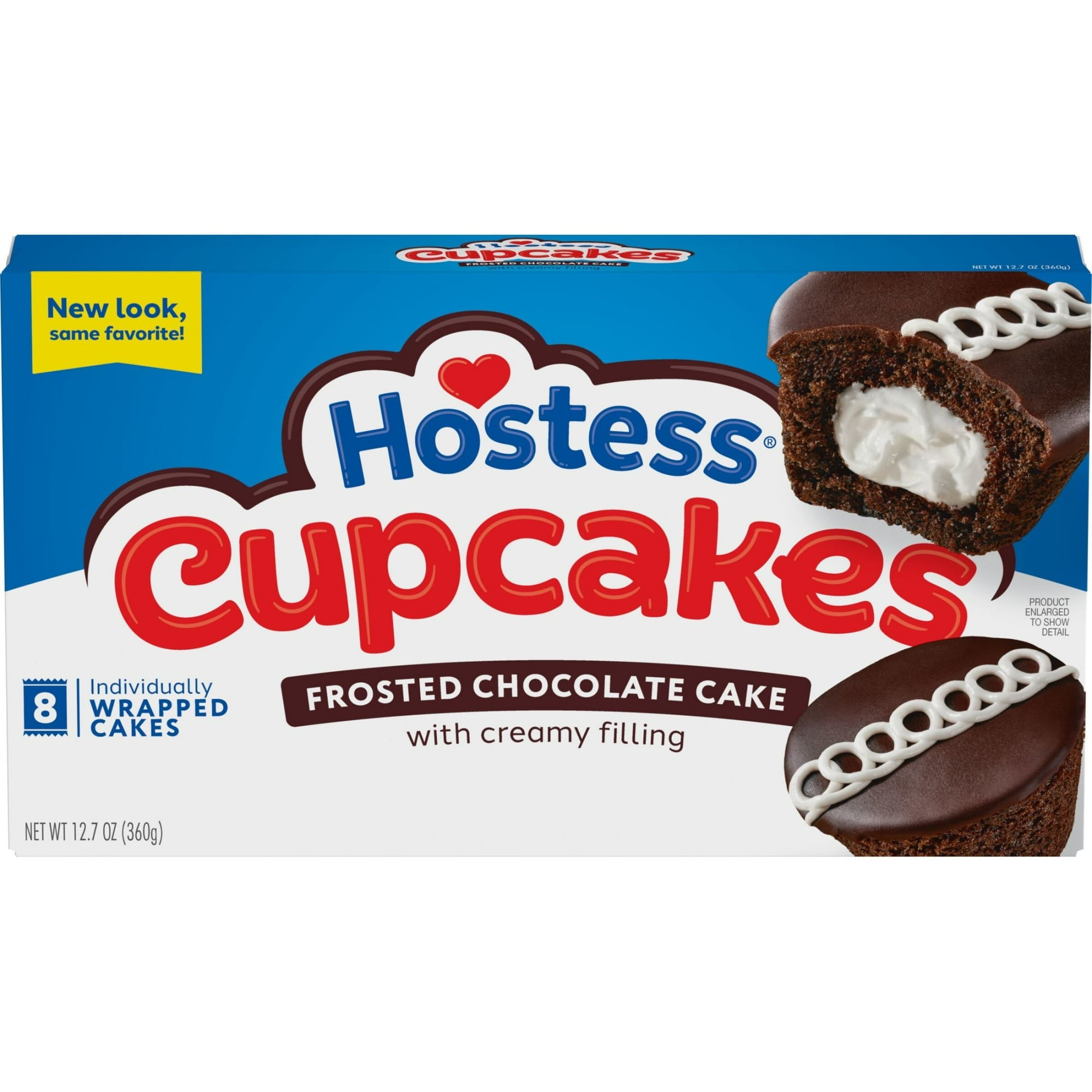 (3 pack) Hostess Cupcakes, Chocolate Snack Cakes, 12.7 oz Box (8 Ct.)