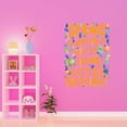 thumbnail image 3 of Spring Is Nature'S Let'S Go Outside Spring Lovers Nature Cherry Blossom Love Quote Wall Art Sticker Designs Vinyl Stickers For Home House Walls Rooms Windows Bedroom Decoration Size (28x28 inch), 3 of 3