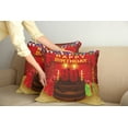 thumbnail image 2 of Ambesonne Colorful Throw Pillow Cover 2 Pack, Birthday Party Cakes, 24", Multicolor, 2 of 7