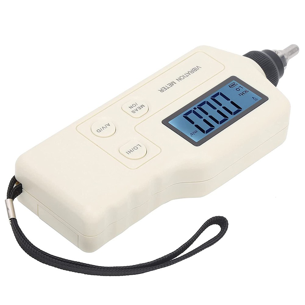 Led Digital Portable Vibrometer Vibration Tester Gauge Accelerometer