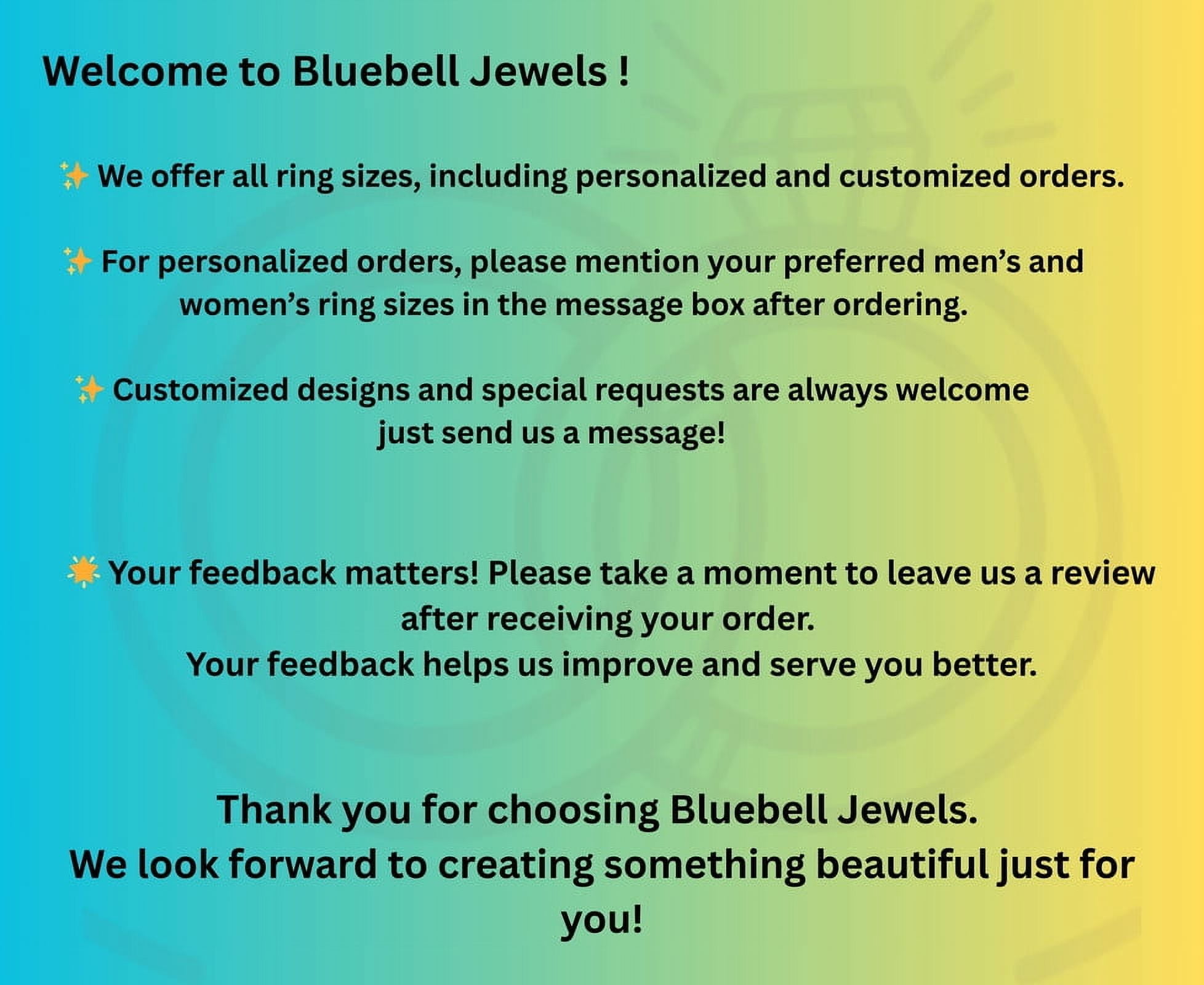 Bluebell Jewels Gold Plated CZ Halo Bridal Ring Set for Women – Vintage-Inspired Engagement & Wedding Band Gift