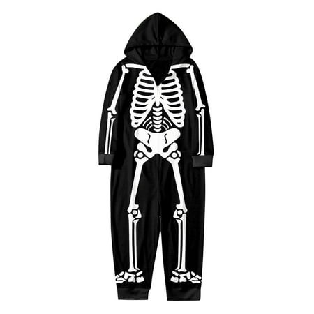 

Baby Bodysuit Baby Clothes for Girls Newborn Halloween Onesie Print With Zipper Black Clothes