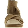 thumbnail image 3 of LifeStride Womens Zoom Faux Leather Ankle Strap Flatform Sandals, 3 of 3