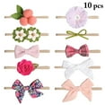 thumbnail image 2 of 10 Pcs Bandeau Bébé Mode Mignon Nœud Fleur Bandeau Bébé, 2 of 10