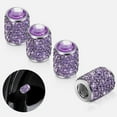 thumbnail image 3 of Beautiful More Color 4pcs/set Bling Sparkle Tire Stem Valve Caps Universal Car Dustproof Tire Valve Caps For Car Suv Motorcycleyangcheng, 3 of 5