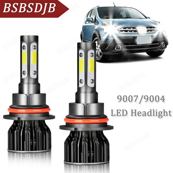 For Nissan Pathfinder 2005-2012 LED Headlight High/Low Beam White Bulbs Kit 9007