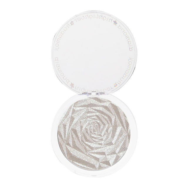 Iluminadores de rosa del desierto y diamante, embellece el perfil, polvo de hornear de jengibre, brillo facial, iluminador de rosa para mujer