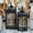 Black, variant on Claude Metal Lantern Set (Set of 2)