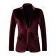 thumbnail image 1 of Blazer para mujer, liso, de manga larga, cárdigan, abrigo, bolsillos, pantalones largos, traje, abrigo para mujer, 1 of 2