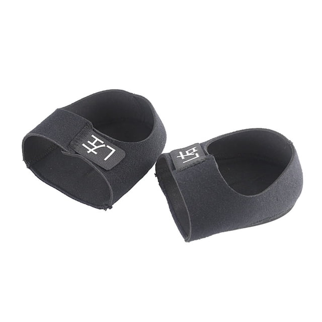 1 Par de Almohadillas para talones SEBS Absorbente de golpes Almohadillas suaves y cómodas para zapatos Plantillas para talones ajustables Tamaño L