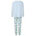 thumbnail image 5 of QTSHPN Family Matching Outfits Easter Cute Bunny Graphic Funny 2 Piece Long Sleeve Top with Long Pajama Pants Pajamas Sets, 5 of 6