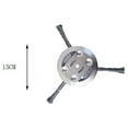 thumbnail image 2 of Steel Wire Weed Trimmer Attachment - Coiled Wire Design for Efficient Lawn, Garden & Sidewalk Weeding - Durable Brush Cutter Disc Mower Tool with Easy Installation Accessories, 2 of 8