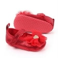 thumbnail image 5 of Baby Girls Crib Flats, Sparkly Bowknot Princess Dress Shoes Non-Slip for Toddler First Walkers, 5 of 5