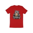 thumbnail image 5 of Funny Hamburger Burger Food Lover Foodie Teddy Bear Gift T-Shirt Hamburger Foodie Bear Birthday Holiday Presents Tshirt, 5 of 10