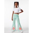 thumbnail image 4 of Girls Flare Pants, AI Digital Print Bell Bottoms,All-Season Sizes 3-13Y, 4 of 6