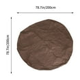 thumbnail image 2 of Minkissy Couverture Complète pour Spa Rond, Café, Lot de 1, 2 of 5