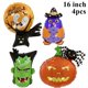 thumbnail image 1 of Globos de fantasma de Halloween, juguetes de piezas, Araña, bruja, murciélago, calabaza, esqueleto, Horror, decoración para fiesta de Halloween, suministros para fiestas, 12 o 1 unidades, 1 of 4