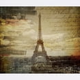 thumbnail image 2 of CafePress - Vintage Eiffel Tower Paris Mousepad - Non-slip Rubber Mousepad, Gaming Mouse Pad, 2 of 6