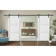 thumbnail image 6 of Sturdy Double Barn Door 48 x 80 inches with Panels, 6 of 6