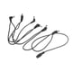 thumbnail image 1 of Adaptador de fuente de alimentación DC 9V 1A Cable de alimentación múltiple conectores en ángulo D Baoblaze Convertir cable de alimentación del conector, 1 of 8