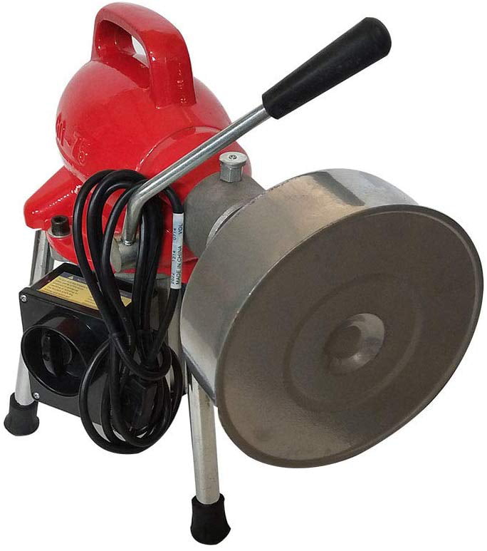 3/4"-4" Sectional Pipe Drain Cleaner Cleaning Machine Electric Snake Sewer 