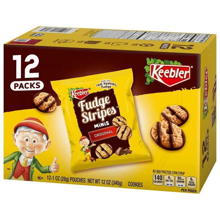 OVER THE STRIPES - Cookie Keebler Fudge Stripes Cookies Same-Day Delivery | Morton