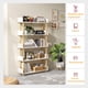 thumbnail image 5 of RWDSDWT Librero Organizador Minimalista de Madera, Librero Blanco de 5 Niveles, Bookshelf, Estante Organizador para Oficina, Sala de Estar, Estudio, 5 of 9