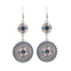 thumbnail image 3 of Xihbxyly Pendientes de Moda, Joyería Étnica Única, Accesorio Festivo Brillante, Diseño Colgante para Uso Diario, Regalo Perfecto de Navidad, Elegante Decoración para Mujer, Material Metálico de Calid, 3 of 7