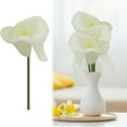 thumbnail image 2 of BNNG Artificial Calla Lily Flowers 14 inch Long Stem For Home Kitchen Wedding Table Decoration Centerpiece Vase Arrangement Party Event Decor, 2 of 4