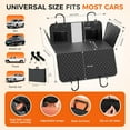 thumbnail image 6 of Dog Car Seat Cover for Back Seat, Back Seat Extender for Dogs Supports 400lbs, Hard Bottom Car Seat Cover for Dogs, Sturdy Dogs Seat Cover for Car SUV, 6 of 6