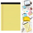 thumbnail image 1 of WHEANG Colored Legal Writing Wide Ruled 50 Sheets Per Notepad Perforated Writing Notepad For School College Business, 1 of 9