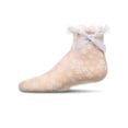 thumbnail image 2 of MeMoi Girls Floral Lace Bow Trim Ankle Sock - Girls - Female, 4, Black, 2 of 7