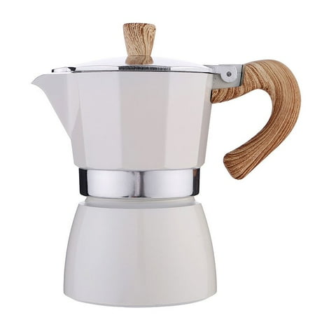 

Italian Mocha Pot Espresso Coffee Maker Percolator Stove Top Pot 150/300ML Kitchen Household Aluminum Coffee Stove Top Maker Pot
