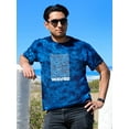thumbnail image 2 of Optical Waves Techno Style Tie Dye Crystal Men -Image by Shutterstock, Male Large, 2 of 4