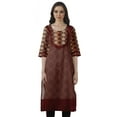 thumbnail image 1 of Moomaya Kurti Designer Bollywood Tunique Imprimée Longueur Genou pour Femmes, 1 of 6