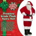 thumbnail image 4 of UNDERWRAPS Professional Grade Santa Suit - 10 PIECE Luxurious, High Quality Christmas Suit Red Santa Claus Costume, Soft Plush Costume Adult with Santa Hat, 4 of 7