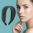 thumbnail image 2 of Unique Bargains 1 Pc Small Wide-side Headband 5.91"x4.33" Dark Gray, 2 of 6