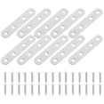 thumbnail image 4 of SHISUYAN Supports d'Angle en Acier Inoxydable Robustes Droits (Argent), 4 of 8