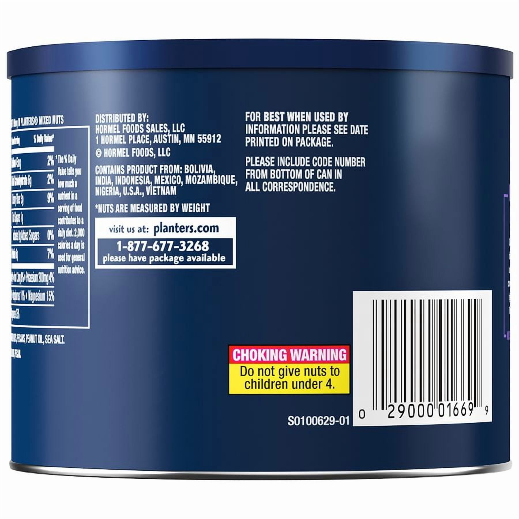 Planters Mixed Nuts Lightly Salted 10.3 oz Pack of 2