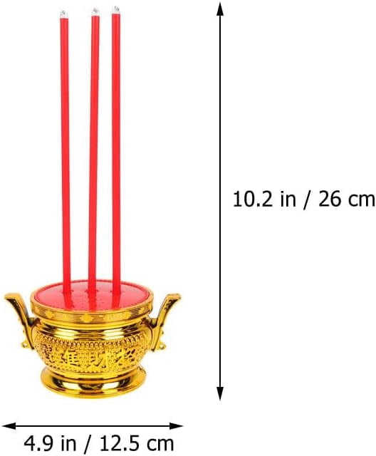 Led Electronic Incense Burner with Stick Holder Desktop Buddha Censer Incense Holder for Meditation Zen Home Bedroom Decor Safe Electric Burner$$Home Decor, Kitchen, & Other