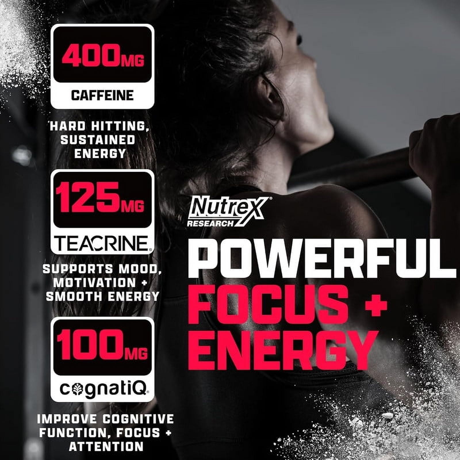 Nutrex Research OUTLIFT Amped Sucker Punch High Stim Pre Workout Powder 22 Servings