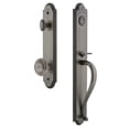 thumbnail image 2 of Grandeur 843891 Arc Solid Brass Rose Keyed Entry Single Cylinder Full Plate "S" Grip, 2 of 5